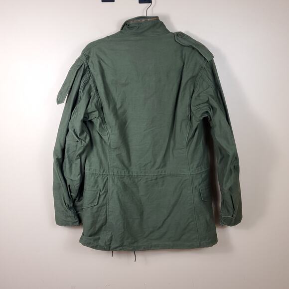 Army Surplus Cold Weather Field Full Zip Coat in green Size XS - Picture 8 of 12